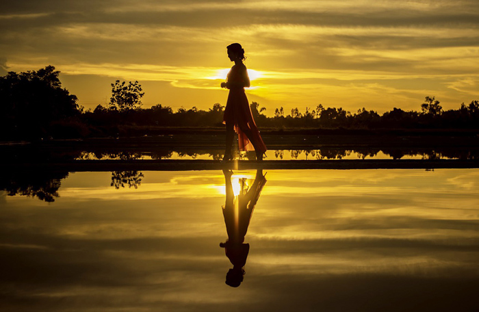 meditazione sul fiume